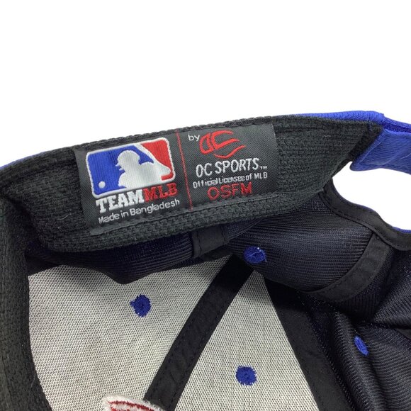 Chicago Cubs Adjustable Blue Baseball Cap By Team MLB Embroidered One Size - Picture 7 of 7